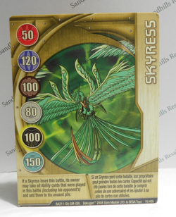 Bakugan Card - Skyress - Gold Gate Card - BA211 - 16/48b - 2008 - Image 1
