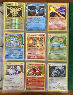 80+ Pokemon Card Binder w. 25+ Holos - Charizard + Japanese Vintage Collection - Image 1