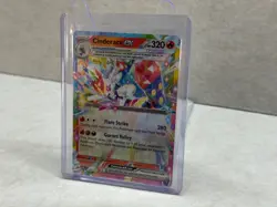 Cinderace ex 028/142 Holo - Stellar Crown Pokemon Card - NM Pack Fresh - Image 3