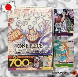 2nd Anniversary Complete Guide + 2 Bonus Card - One Piece Card Game Bandai 🇯🇵 - Image 1