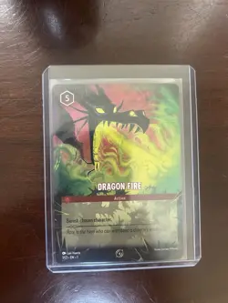 ✨Dragon Fire - Disney Lorcana Promo Cards (DLPC) 1/C1 - Image 1