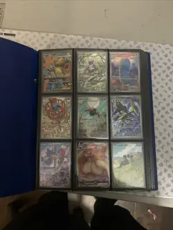 Pokemon Binder Collection Lot 230 Cards (cards Only ) IR/masterball/ex/ - Image 1