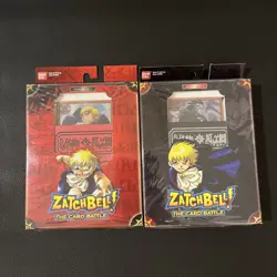 ZATCH BELL THE CARD BATTLE TCG STARTER SETS #1 & #2 TRADING CARDS - Image 1