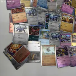 100+ Pokemon Card Lot Bulk Holo & Reverse Holo Modern Sword & Shield Era - Image 2