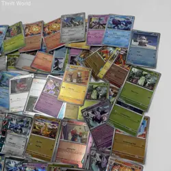 100+ Pokemon Card Lot Bulk Holo & Reverse Holo Modern Sword & Shield Era - Image 4