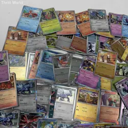 100+ Pokemon Card Lot Bulk Holo & Reverse Holo Modern Sword & Shield Era - Image 5