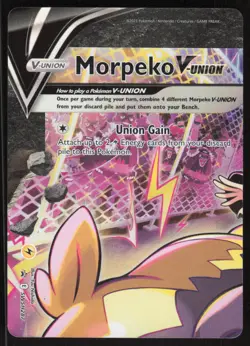 Pokemon TCG SWSH: Sword & Shield Promo Cards #SWSH287 Morpeko V-Union NM - Image 1