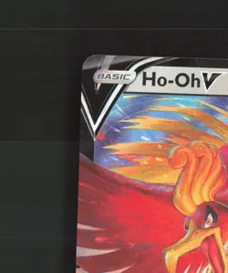 Ho-Oh V 140/195 Silver Tempest Ultra Rare Holo Pokemon Card NM - Image 3