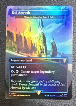 Foil Dol Amroth - Minamo, School at Water's Edge Commander The Lord of the Rings - Image 1