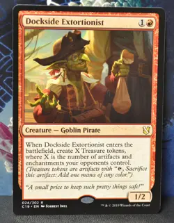 Dockside Extortionist Commander 19 C19 MTG Magic the Gathering NM - Image 1