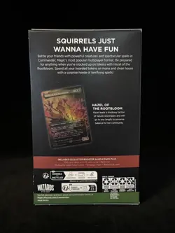 MTG Magic the Gathering Bloomburrow Commander Deck Squirreled Away Sealed - Image 2