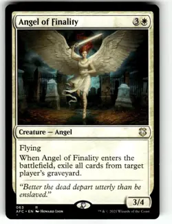 Angel of Finality Commander: Adventures in the Forgotten Realms Regular - Image 1