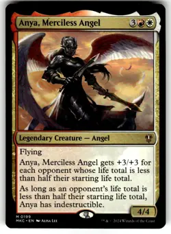 Anya, Merciless Angel Commander: Murders at Karlov Manor Regular MTG NM - Image 1