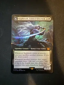 Sephiroth, Fabled SOLDIER (Extended Art) Final Fantasy Foil - Image 1