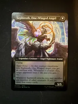 Sephiroth, Fabled SOLDIER (Extended Art) Final Fantasy Foil - Image 2