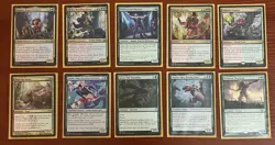 MTG Kraven Proud Predator Custom Commander Deck Spider-Man Theme Sleeved W/Box - Image 2