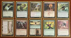 MTG Kraven Proud Predator Custom Commander Deck Spider-Man Theme Sleeved W/Box - Image 5