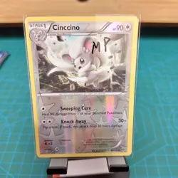 MP Pokemon Cinccino 89/124 Uncommon Reverse Holo XY Fates Collide - Image 1