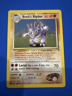 Brock's Rhydon #2 Pokemon Gym Heroes - Image 1