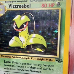 1999 POKEMON JUNGLE 1ST ED #14 VICTREEBEL-HOLO PSA 8 - Image 5