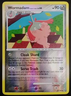 Wormadam - 51/99 - Reverse Holo - Platinum: Arceus - Pokemon - Image 1
