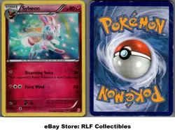2014 Pokemon, XY Trainer Kit: Sylveon & Noivern, #30/30 Sylveon, Holo Rare - Image 1