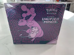 Pokemon Unified Minds Elite Trainer Box SEALED Sun & Moon Tag Team ETB - Image 1