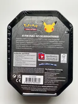 Pokemon Dark Sylveon V Tin Pokemon Celebrations FACTORY SEALED - Image 3
