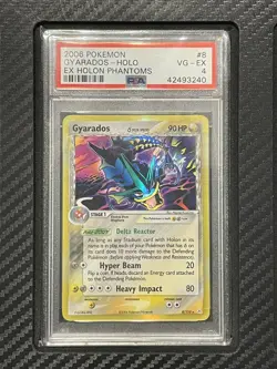 2006 PSA 4 Gyarados Holo #8 Pokemon TCG EX Holon Phantoms WOTC Vintage - Image 1