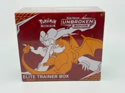 Pokemon Unbroken Bonds Elite Trainer Box ETB sealed w/ slice on front - Image 1