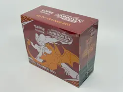 Pokemon Unbroken Bonds Elite Trainer Box ETB sealed w/ slice on front - Image 2