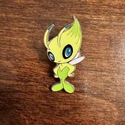 Celebi Official Enamel Pokemon Collectors Pin - Image 1