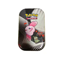 Pokemon TCG Scarlet & Violet Unova Mini Tin Mienshao Factory Sealed - Image 1