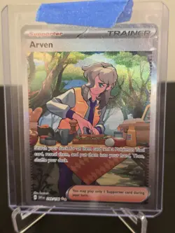 Pokemon TCG Arven Scarlet & Violet Base Set 249/198 Holo Special Illust. P151 - Image 3