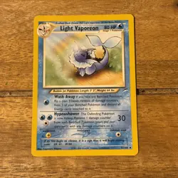 Light Vaporeon 52/105 - Neo Destiny - Pokemon TCG - Image 1