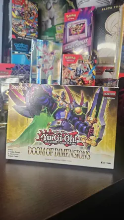 Yu-Gi-Oh! TCG Doom of Dimensions Mini Booster Box Factory Sealed - Image 1
