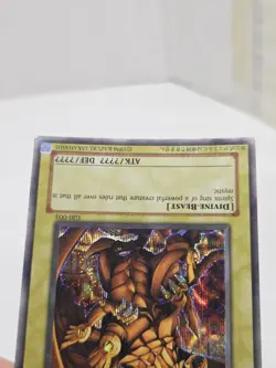 Yugioh Secret Rare The Winged Dragon Of Ra GBI-003 - Image 5