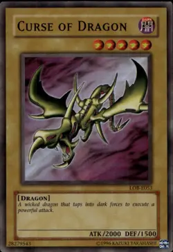 Curse of Dragon Unl Ed EU Print Super LOB-E053 Yu-Gi-Oh! - Image 1