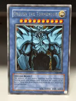 Obelisk the Tormentor (Secret Rare) GBI-002 Yu-Gi-Oh! Duel Monsters #2 - Image 1