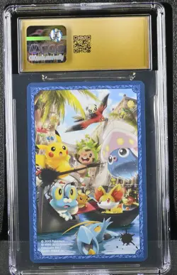 Pokemon Froakie King of Spades Tokyo Bay Playing Poker Card CGC 10 PRISTINE - Image 2