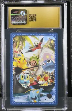 Pokemon Froakie King of Diamonds Tokyo Bay Playing Poker Card CGC 10 PRISTINE - Image 2