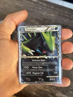 Tyranitar 88/95 Prime Unleashed 2010 Holo Rare Pokemon Card TCG - Image 1