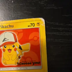 Ash's Pikachu - SM109 - Pokemon Sun & Moon Promo Rare Card LP - Image 3