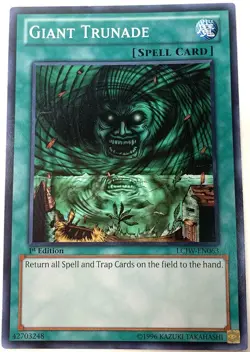 Giant Trunade Yugioh TCG LCJW-EN063 - Common - 1st Edition Card - Image 2