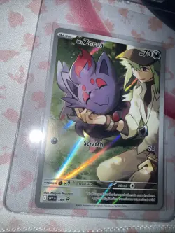 Pokemon N's Zorua 189 Sv: Scarlet & Violet Promo Cards Holo Bundle Of 4 - Image 2