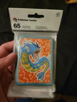 Pokemon Center Official Card Sleeves TCG Gyarados Breakaway x65 - Image 1