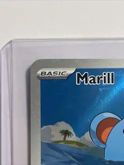 Pokemon Marill TCG Card 204/193 Paldea Evolved Illustration Rare Holo - Image 3