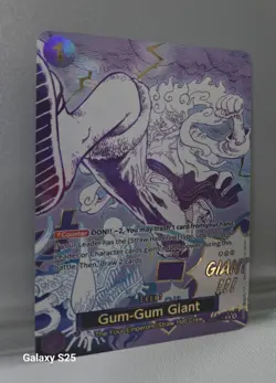 Gum-Gum Giant OP09-078 Luffy ONE PIECE Card The Best vol.2 English manga version - Image 2