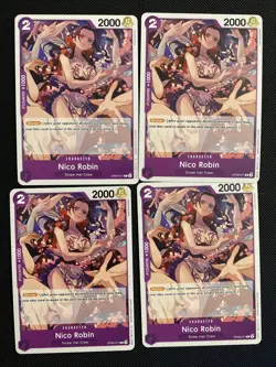 4x Nico Robin OP09-071 Emperors in the New World ONE PIECE Card Game English 4x - Image 1