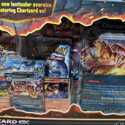 Pokemon Charizard ex Special Collection Journey Together Promo Card Box Damaged - Image 4